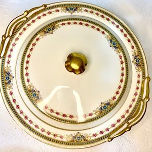 Vintage Bernardaud and Co. Limoges France Covered Vegetable Bowl